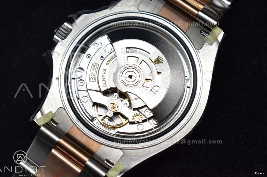 Dial Clean Plated 126621 Rose Gold Bracelet Brown 1:1 Yacht-Master Edition SS 904L Steel VR3235 On Best 1103